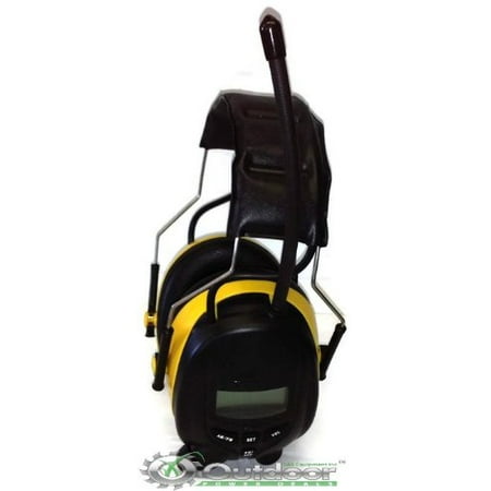- OPD Digital AM FM radio earmuffs headphones use with MP3 IPOD