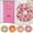C, variant on Christmas EDHITNR Festival Wreath A Variety Of Flower Styles Wreath Party Door Decoration Spring And Summer Simulation Wreath Door Decoration Large Artificial