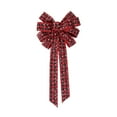 thumbnail image 1 of Liyamei Wreath Bow Bow Ribbon Bow Wreath Festive Home, 1 of 3