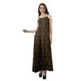 thumbnail image 2 of Moomaya Summer Outfit Women Rayon All Over Printed Plus Size Party Dresses, 2 of 6