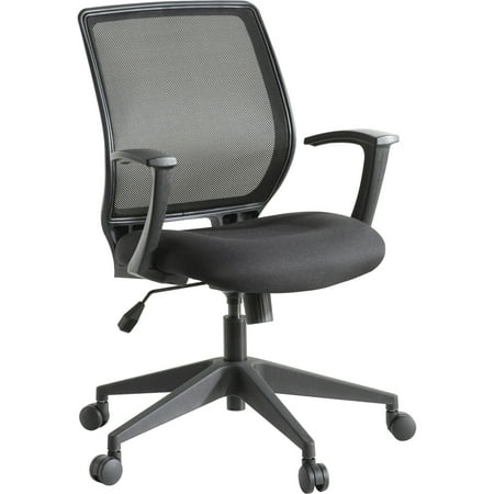 Classic Work Chair - Lorell, LLR84868, Executive Mid-back Work Chair, 1 / Each, Black