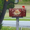 thumbnail image 6 of Christmas New Year Magnetic Mailbox Cover Buffalo Plaid Santa Covers Wraps Post Letter Box Garden Standard Size 21 X 25 inch 64.7x52.8cm, 6 of 6