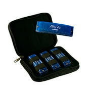 Hohner BIP Blue Ice Harmonica, 3 Pack with Zippered Carrying Case