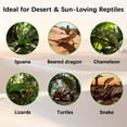 thumbnail image 4 of Kit de Luz UVB para Reptiles JHGKEGKE T8 HO UVB 10.0 15W, 4 of 8