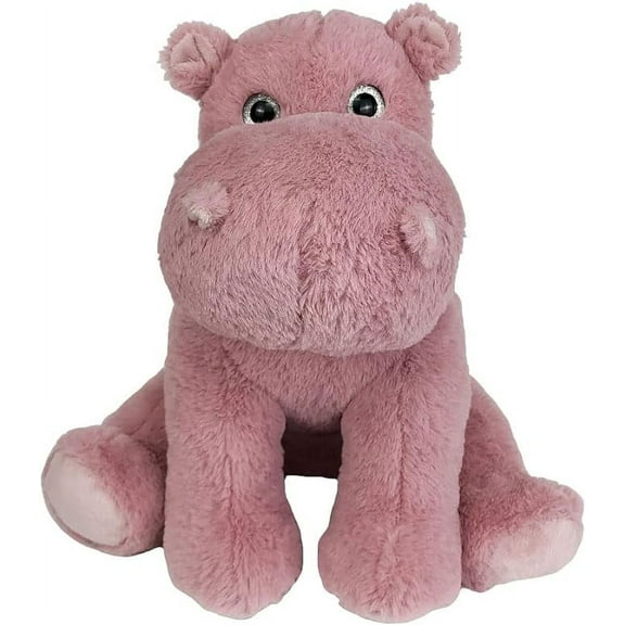 Henley the Hippo 16-Inch Plush Toy in White Angel Outfit - Soft and Cuddly Stuffed Animal for Kids, Great Gift for Playtime