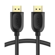 Fosmon HDMI Cable 6FT, High Speed Gold Plated HDMI Cable Cord for HDTV, DVD, BLURAY, Monitor, PS3 PS4, xBox One X S