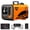 Orange, variant on Gewna 8KW All-in-One Diesel Air Heater with Multi-Voltage Support (12V/24V/110V/240V) & LCD Remote - Fast 7L Parking Heater for RV, Home, and Car,White