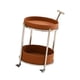thumbnail image 5 of Mesa Auxiliar Con Ruedas, Mesa De Sofá, Carrito De Almacenamiento Con Ruedas Para Dormitorio, Oficina, Marrón, 5 of 8