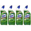 (4 pack) (4 Pack) Lysol Bleach Toilet Bowl Cleaner, 24oz, 10X Cleaning Power