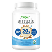 Orgain USDA Organic Simple Plant Protein Powder