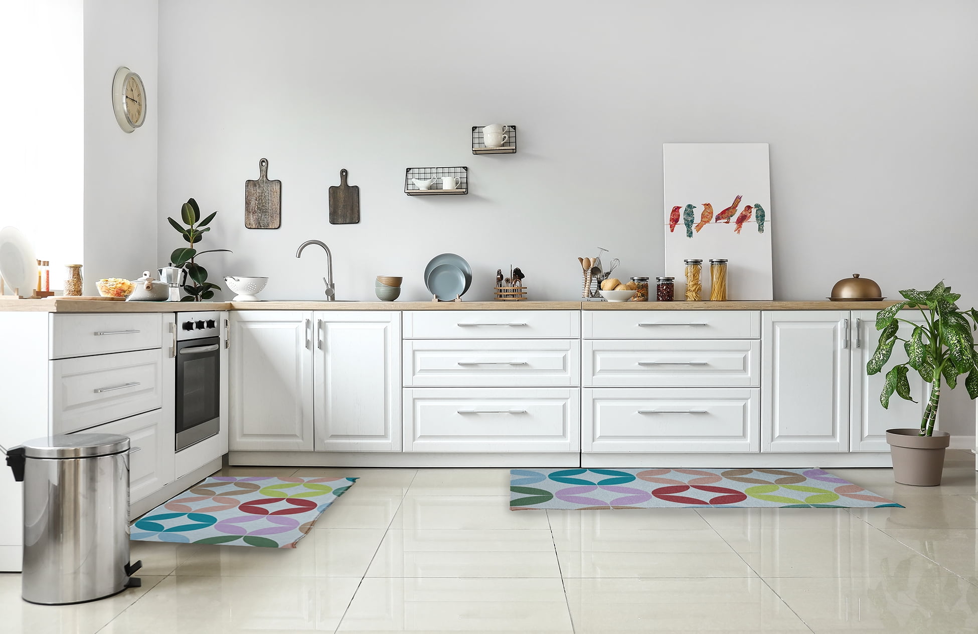 Simply Daisy Funky Junky Geometric Area Rug, 3' x 5'