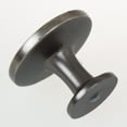 thumbnail image 3 of GlideRite 1-1/4 in. Classic Round Ring Cabinet Knob, Satin Pewter, 3 of 5