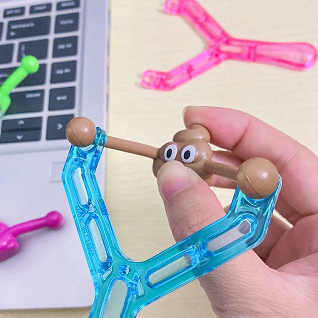 Juguetes De Eyección De Caca Falsa Mini catapulta antiestrés caca elástica juguetes voladores viscosos para niños regalos de vacaciones Sywqhk libre de BPA