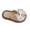 Pink, variant on SROBPTY Toddler Girls Sandals Pearl Summer Open Toe Flat Shoes for 3-12 Years