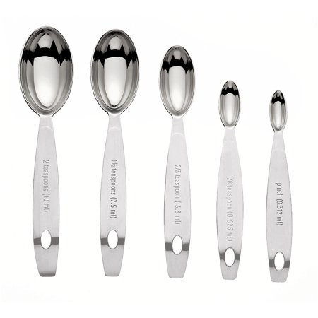 

Measuring Spoons Odd-Sizes Stainless Steel 5-Piece Set