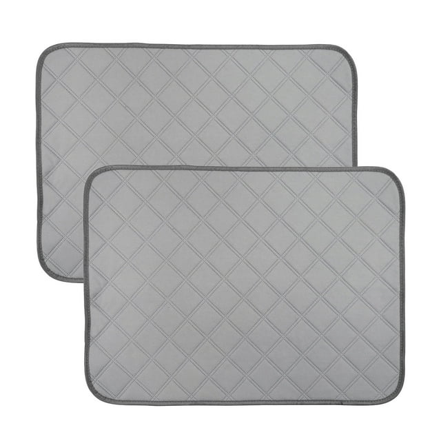 2 piezas de forro polar para jaulas de conejillos de indias, alfombrillas reutilizables, lavables, impermeables, almohadillas para orinar para gatitos y cachorros