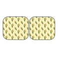 thumbnail image 7 of Balery 2 Piece Yellow Corn Car Windshield Sun Shade|Foldable Front Windshield Shade for Car Front Window for Most Sedans SUV Truck-Small, 7 of 7
