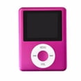 thumbnail image 2 of Reproductor de video HD Reproductor de música MP4 de 1.8 pulgadas Radio FM Lector de libros con auriculares con pantalla de letras, Rosa kenally EL003555-01, 2 of 2