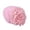 Pink, variant on AJGRHE Women Flower Ruffle Hat Scarf Head Wrap Cap Black One Size