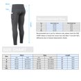 thumbnail image 3 of Women Fleece Yoga Pants with Pockets Wide Waistband Running Workout, 3 of 8