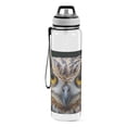 thumbnail image 2 of Owl Head Sports Water Bottle Portable Travel Mug 32oz BPA Free Leak Proof Straw Transparent Tritan for Gym Yoga Cycling Camping, 2 of 7