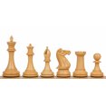 thumbnail image 3 of New Exclusive Staunton Chess Set with Ebony & Boxwood Pieces- 3" King, 3 of 5