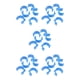 thumbnail image 1 of Wosthever 50 unidades/paquete de bobina de costura, Clips pequeños, Clips de hilo, herramientas de soporte, azul Type2, 1 of 1