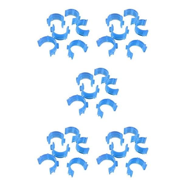 Wosthever 50 unidades/paquete de bobina de costura, Clips pequeños, Clips de hilo, herramientas de soporte, azul Type2