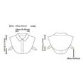 thumbnail image 2 of Yoyauz False Collar Detachable Collar Shirt Dickey Collar Half Shirt False Collar Suitable for Girls and Women, 2 of 6