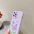 thumbnail image 4 of Compatible for iPhone 13 Pro Max Case Cover, Cute Bling Glitter Butterfly Cases Cover for Women Girls with Lens Camera Protection Soft TPU Shockproof Case for iPhone 13 iPhone 13 Pro Max 6.7", 4 of 10