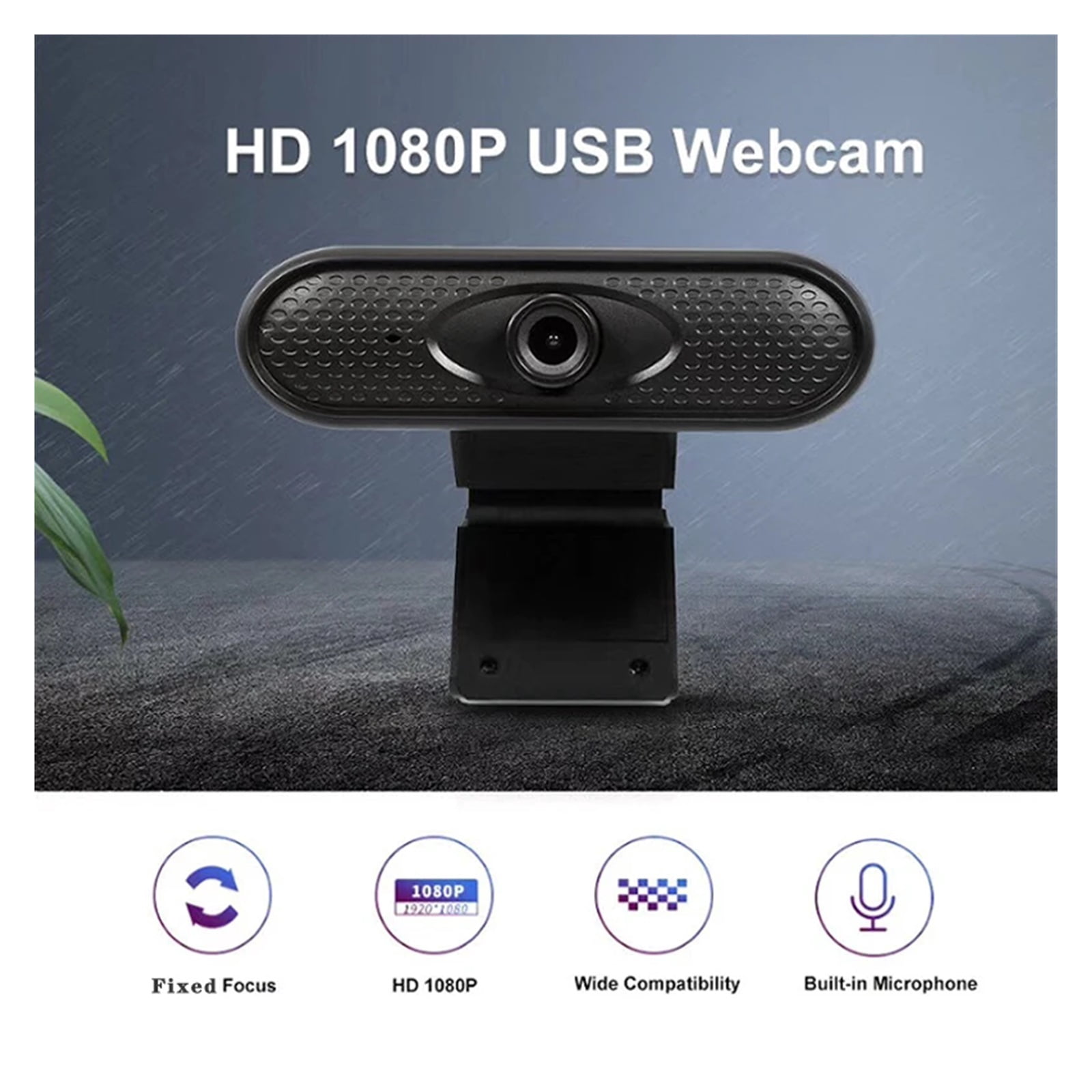Definition 1080P USB Webcam Camera Laptop Computer Camera With Built-in Microphone For Live Streaming Conference Video Call