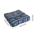 thumbnail image 2 of Cushions For Living Room 40 cm x 40 cm x 10 cm Polyester Window Butt Lazy Back Cushion Multicolor, 2 of 6