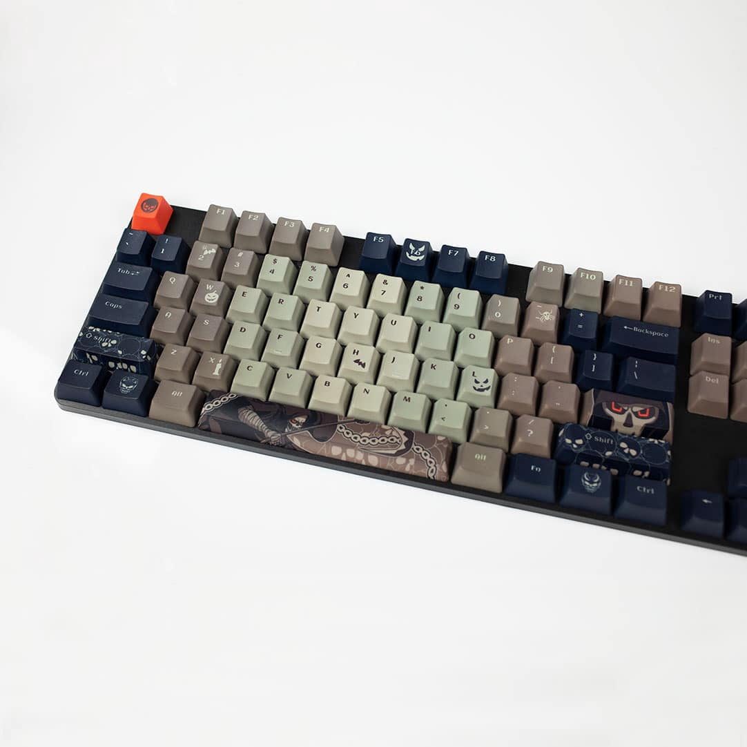 OEM Darkness Awaits - Dye Sublimated PBT Keycaps (108 keycap set)