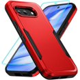 thumbnail image 1 of HCTian for Pixel 9a Case with Screen Protection: Heavy Duty Protective Shockproof and Scratch Proof Cell Phone case for Google Pixel 9a, 1 of 6