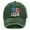Green, variant on Unisex Distressed Washed USA Flag Baseball Cap, Retro Grunge Patriotic Adjustable Daily Holiday Sun Hat Khaki