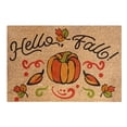 thumbnail image 1 of Halloween Decorations Cute Entry Way Door Mat Indoor Thanksgiving Welcome Happy Ha Rvest Happy Fall Pumpkin Print Color Block Non Slip Funny Rugs, 1 of 6