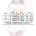thumbnail image 2 of Povozer Kids Crop Tops Girls Long Sleeve Tee Shirts Cute Pinted Fashion Sweatshirt Pullover Top(White,3-4 Years), 2 of 4