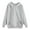 Gray, variant on Dezsed Womens Oversized Hoodies Sweatshirts on Clearance Women's Solid Hoodie Sweatshirt Pullover Tops Long Sleeved Tops Bluse Yellow M