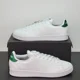 thumbnail image 1 of Ad-id-as Advantage Men's Size 10 Athletic Shoes White Green Casual Sneakers, 1 of 6