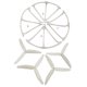 thumbnail image 2 of Juego de 4 hélices con protectores de hélice para X4 H502E H502S Blanco perfke Repuestos para aviones no tripulados Hubsan H502E H502S, 2 of 7