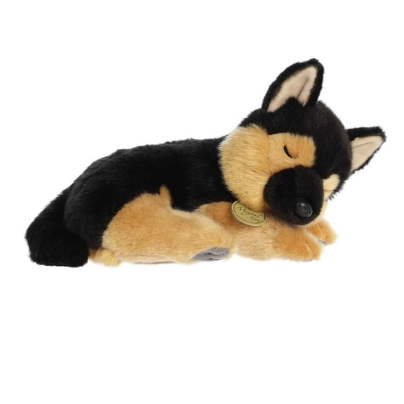 Aurora - Medium Brown Miyoni Tots - 10" Sleepy German Shepherd Pup - Adorable Stuffed Animal
