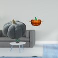 thumbnail image 2 of Cojines decorativos de calabaza para sofá, tapa de cristal para plato de dulces, cuenco para servir con forma de calabaza, tarro de , decoraci, 2 of 8
