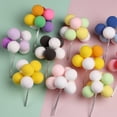 thumbnail image 2 of Globo de colores para decoración de pasteles, globo de arcilla pegajosa con luz enchufable, globo de confesión, fiesta de cumpleaños, postre, vestido, tarjeta de inserción, 2 of 6