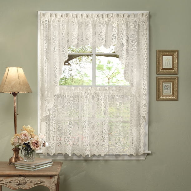 Juego de cortinas de cocina Sweet Home Collection, 5 unidades