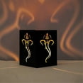 thumbnail image 2 of Candelabro de loto para exteriores, luces para patio + portavelas con diseño de loto para Halloween, ideal para fiestas festivas en el hogar durante Diwali., 2 of 5