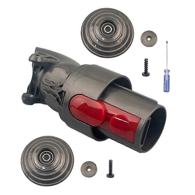 For V10 V11 V15 Vacuum Cleaner Accessories 100w Direct Drive Suction Connector Adapter+v-ball Wheel