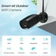 thumbnail image 2 of Cámara IP tipo bala de 5MP y 1080P para exteriores, videocámara de seguridad para el hogar, Audio bidireccional iCSee, impermeable, WiFi, 2 of 3