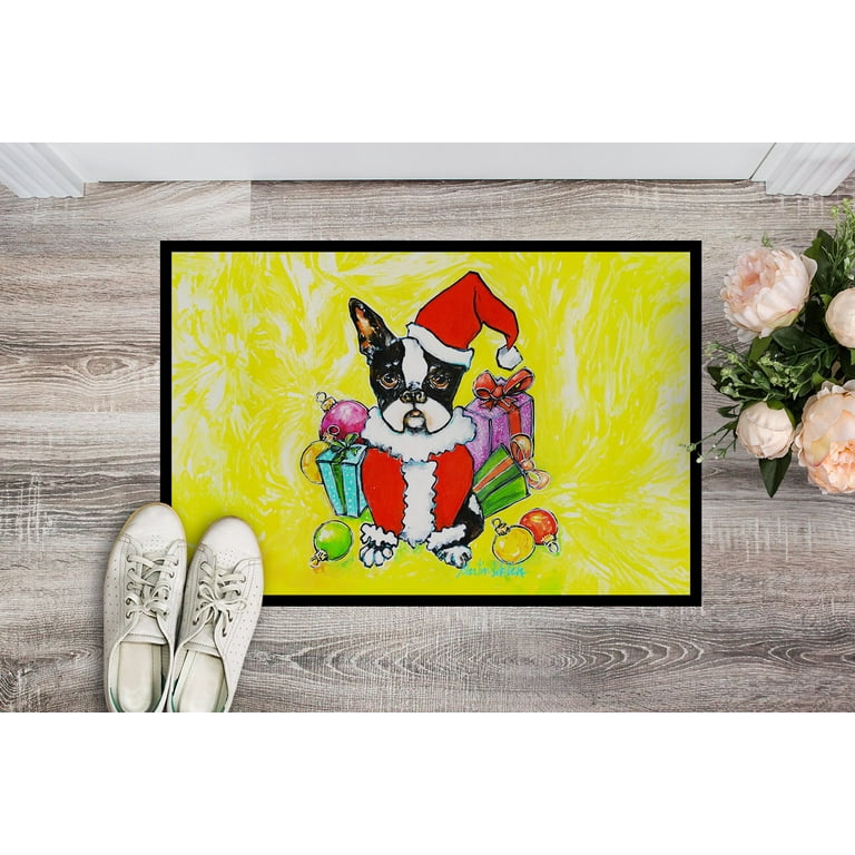 Carolines Treasures MW2026MAT 18 x 27 Boston Terrier Stinker