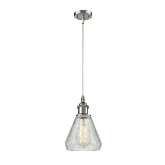 Innovations 1-LT Vintage LED Conesus 6" Pendant - Brushed Satin Nickel - 516-1S-SN-G275-LED