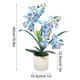 thumbnail image 3 of News Butterflys Orchid Artificial Flower Pot Plants Decoration For Home And Office Interiors, 3 of 8
